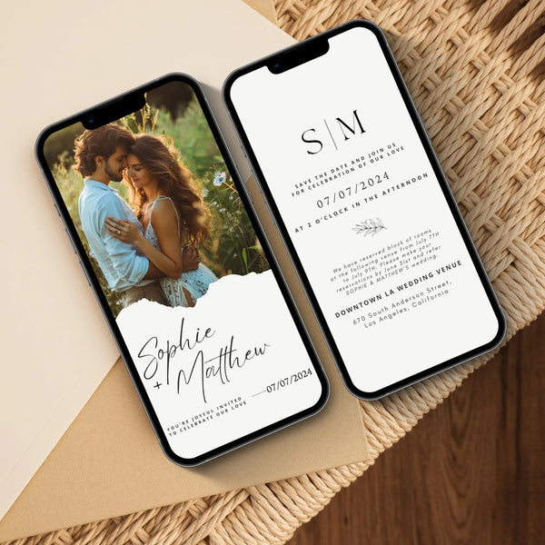 Elevate Your Wedding With The Top 5 Animated and Digital Invitation Templates