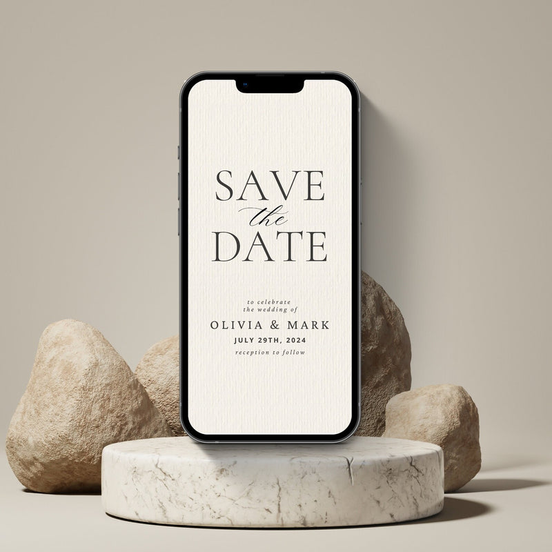 Digital Wedding Invite Template