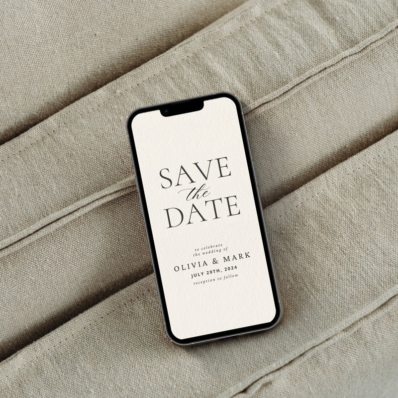 Digital Wedding Invite Template