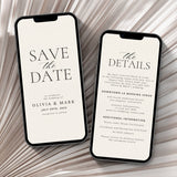 Digital Wedding Invite Template