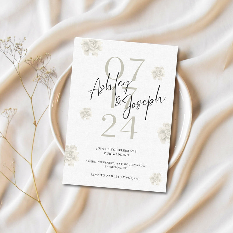 Wedding Invitation Template