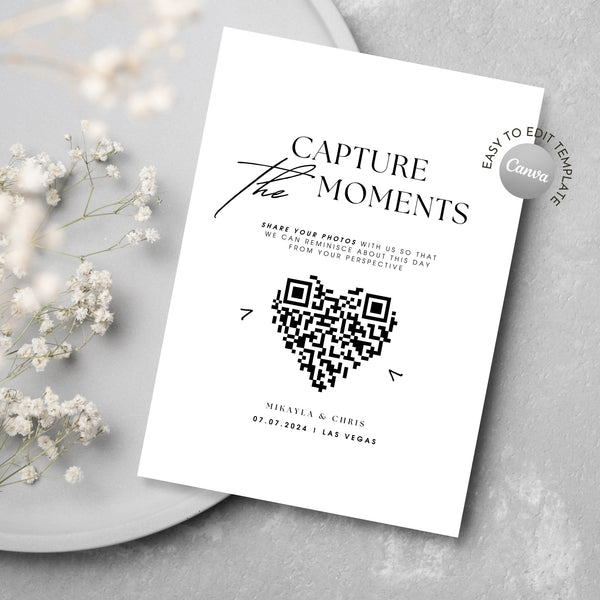 Social Media Wedding Sign Template