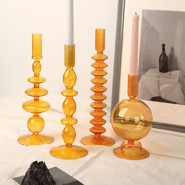 Elevateplaces-HomeDecorAccessories-Candle Holders-GlassVase-CandleHolder