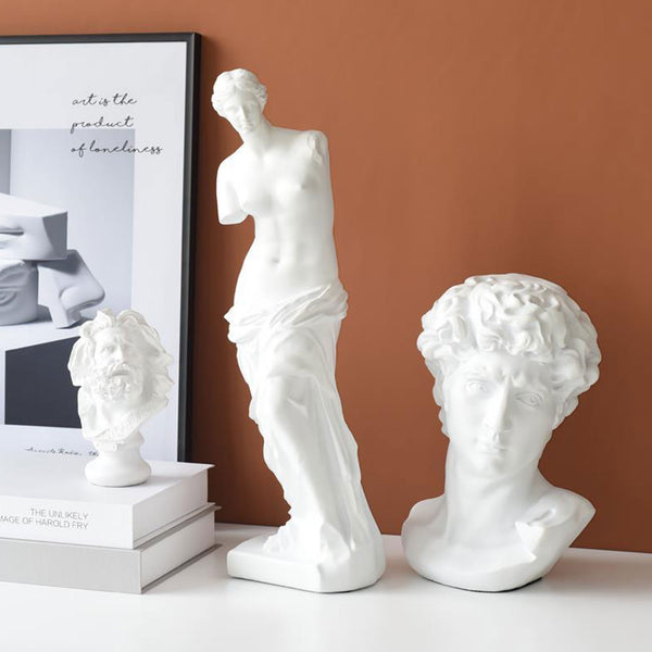 Elevateplaces-HomeDecorAccessories-SculpturesFigurines-VenusDeMiloSculptureWhite