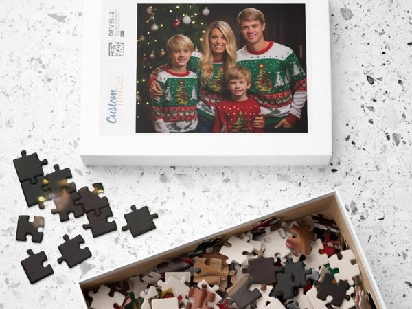 Custom Jigsaw Puzzle from Photo, 110 Piece Adult Jigsaw, Personalised Puzzle, Photo Puzzle, Christmas Gift For Him Her Kids 110-1000
